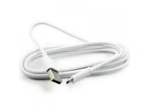 Datový kabel Micro USB, barva bílá - 1,5 metru