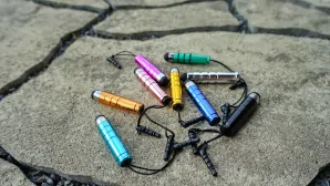 Dotykové pero (stylus) kapacitní RING, barva černá